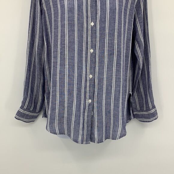 Rails‎ Sydney Artic Stripe Button Up Top Sz XS - Picture 4 of 12